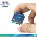 0.96 Inch OLED I2C IIC Display Module 12864 128x64 Pixel SSD1306 Mini Self-Luminous OLED Screen Board Compatible with Arduino Raspberry Pi-Blue. 