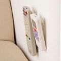 2 Pair (4Pcs) Self Adhesive Plastic Hooks Holder Remote Control Sticky Hook Hanger TV Air Conditioner Key Wall Storage. 
