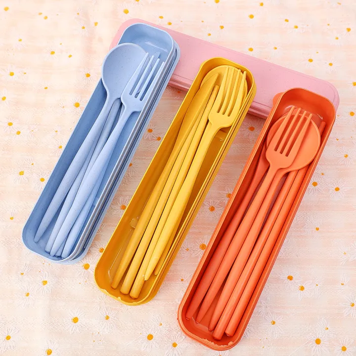 %E3%80%90Top-rated%E3%80%91%203%20In1%20Wheat%20Straw%20Dinnerware%20Set%20Fork%20Spoon%20Set%20Travel%20Picnic%20Camping%20With%20Case%20Portable%20Tableware%20Cutlery%201Set%20-%20Image%203