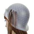 Silicon Highlights Hat Reusable Hair Colouring Highlighting Dye Cap Frosting Tipping Dyeing Color Tools Hair Color Styling Tool.