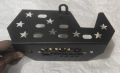 Hero Xtreme 125 silencer cover or Silencer plate MS steel silencer protector. 