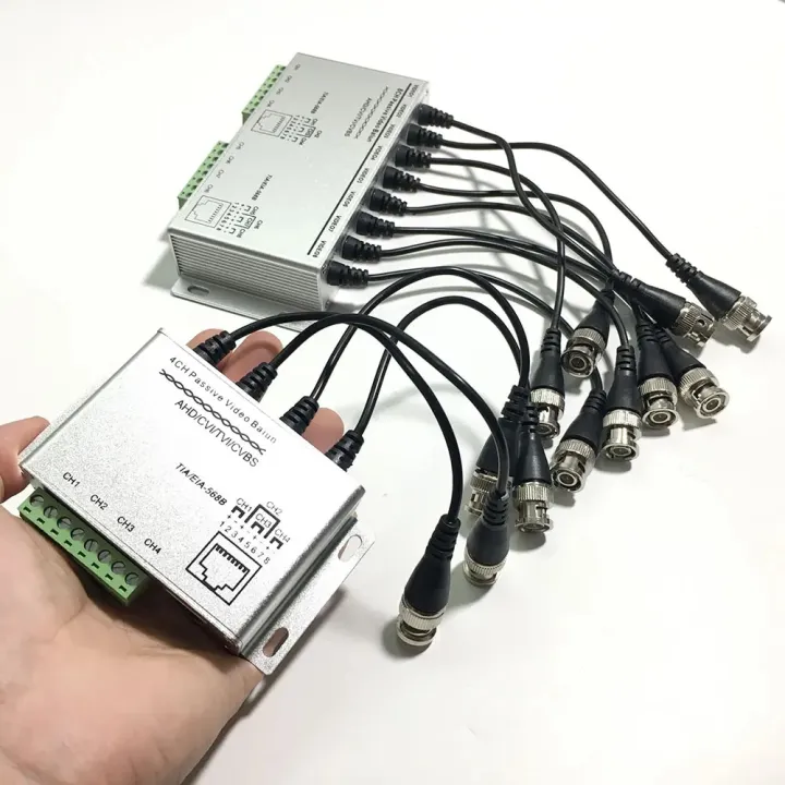 4%20or%208%20Channel%20CCTV%20Passive%20Video%20Balun%20RJ-45%20UTP%20Twisted%20Pair%20Cable%20BNC%20Output%20-%20Image%203