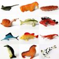 Underwater Deep Sea Creatures Tropical fish,Shark Animal Action Figures Sea Creatures Educational Toys for Kids-Assorted Styles.