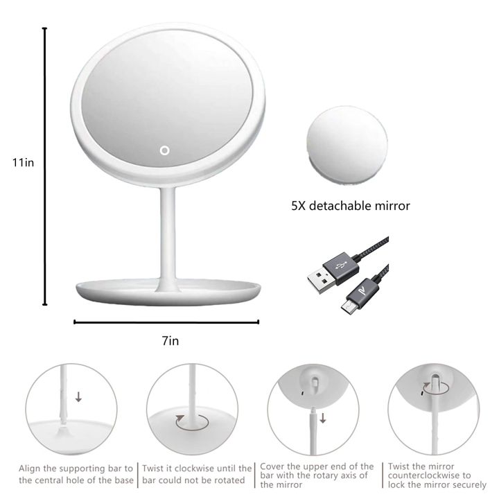 LED%20Makeup%20Mirror%20With%20Light%20Lamp%20With%20Storage%20Desktop%20Rotating%20Cosmetic%20Mirror%20Light%20Adjustable%20Dimming%20USB%20Vanity%20Mirror%20-%20Image%205
