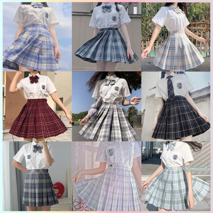 Women%20Pleated%20Skirts%20Japanese%20School%20Uniform%20High%20Waist%20Cute%20Mini%20Plaid%20Skirt%20Summer%20JK%20Uniform%20Students%20Clothes%2017%20Color%20-%20Image%209