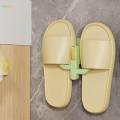 Wall Mounted Slippers Hanging Shelf Rack Shoes Holder Multifunctional Hanger Organizer Space Saving Holder Storage Organizer for Doorway Home Entryway. 