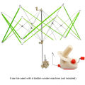 Umbrella Swift Yarn Winder Umbrella Swift String Ball Winder Hand-operated Manual Wool Winder Holder for Wool Fiber Clothing Crafting Home Office Art Use. 