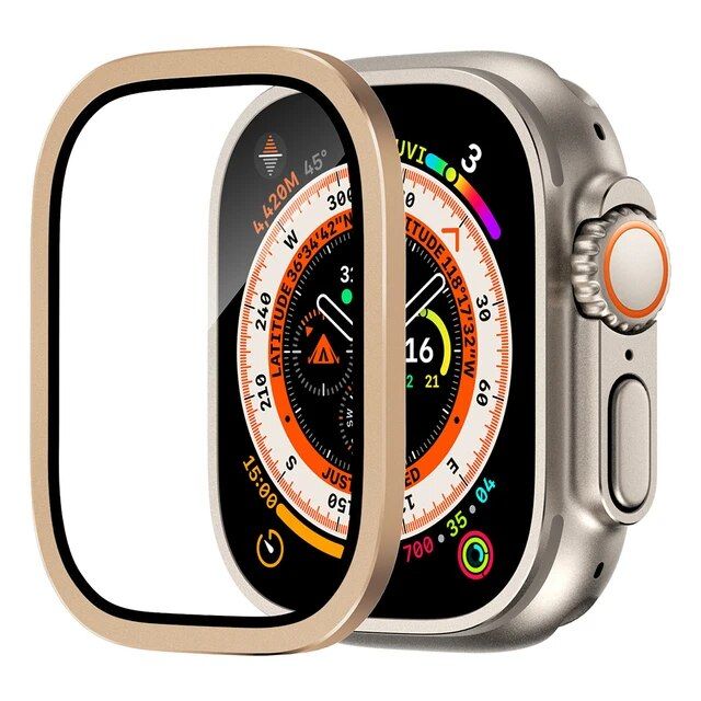 for%20Apple%20Watch%20Case%20Ultra%202%2049mm%20Screen%20Protector%20accessories%20Metal%20Aluminum%20Alloy%20Cover%20Frame+Tempered%20Glass%20iWatch%20ultra%20case%20-%20Image%207