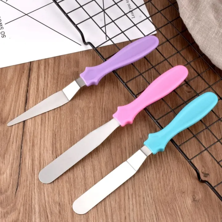 3pcs%20Set%20Stainless%20Steel%20Butter%20Cake%20Cream%20Smoother%20Spatula%20Fondant%20Pastry%20Tool%20-%20Image%204
