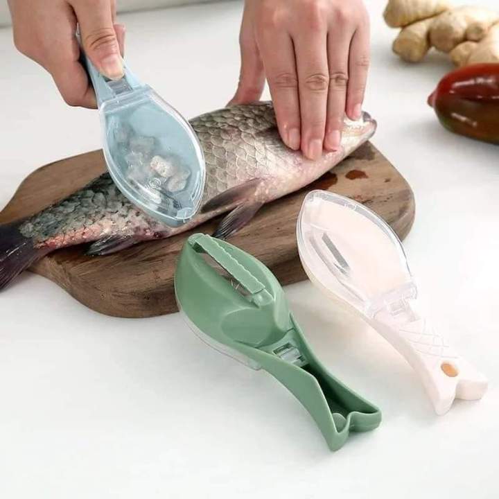 Fish Scraping Fishing Scale Brush Graters - Efficient And Fast Fish Cleaning Tool, Ideal For Preparing Freshly Caught Fish For Cooking