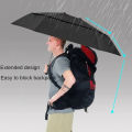 【selevn roind】Multifunctional Large Bicycle Umbrella Outdoor Sunshade Parasol Umbrella Electric Bicycle Hands-free Umbrella with Bracket. 