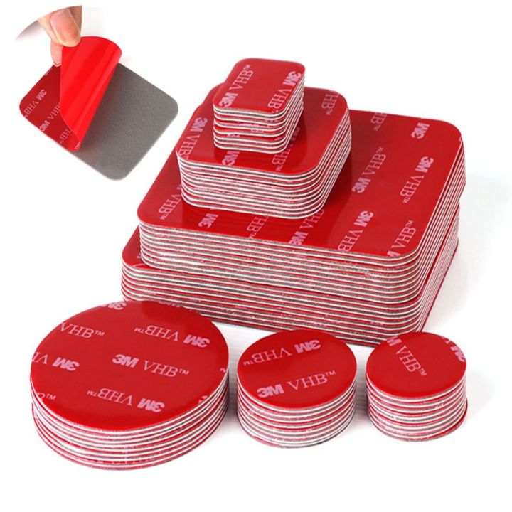 Super Strong VHB Double Sided Tape Waterproof No Trace Acrylic Foam Self Adhesive Patch Sticky Pad for Home Car Office School