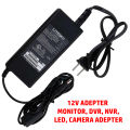 12V Adapter for Monitor, DVR, NVR, LED, CAMERA Adapter- adapter.