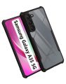 Samsung A35 5G Protective Black Border Crystal Clear Xundd Mobile Back Case Cover.