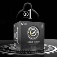 Olo Zero Zero One Black Condom -10 Pcs. 