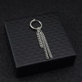 Bulletproof teenager Jungkook same asymmetrical chain earrings personality fashion mix and match earrings ear clips wholesale.