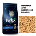Reflex Plus Repacked Adult Cat Food Salmon 500g.