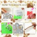 10 Pcs Dog Paw Shaped Painting Coasters Kits DIY Pet Paw Painting Coasters With Holder. 