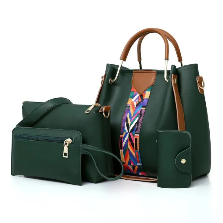 Cross-border%20bag%20women's%202023%20new%20fashion%20two-piece%20bag%20four-piece%20set%20of%20large-capacity%20contrasting%20hand-to-carry%20shoulder%20crossbody%20bag%20-%20Image%204