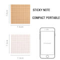 Stationery Cute To do list Note Paper 80sheet/pc Kraft paper Notepad Memo Sticky Sticky Notes Memo Pad. 