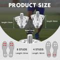 12x Football Boots Studs Football Boot Spikes for Athletic Sneakers Sports.