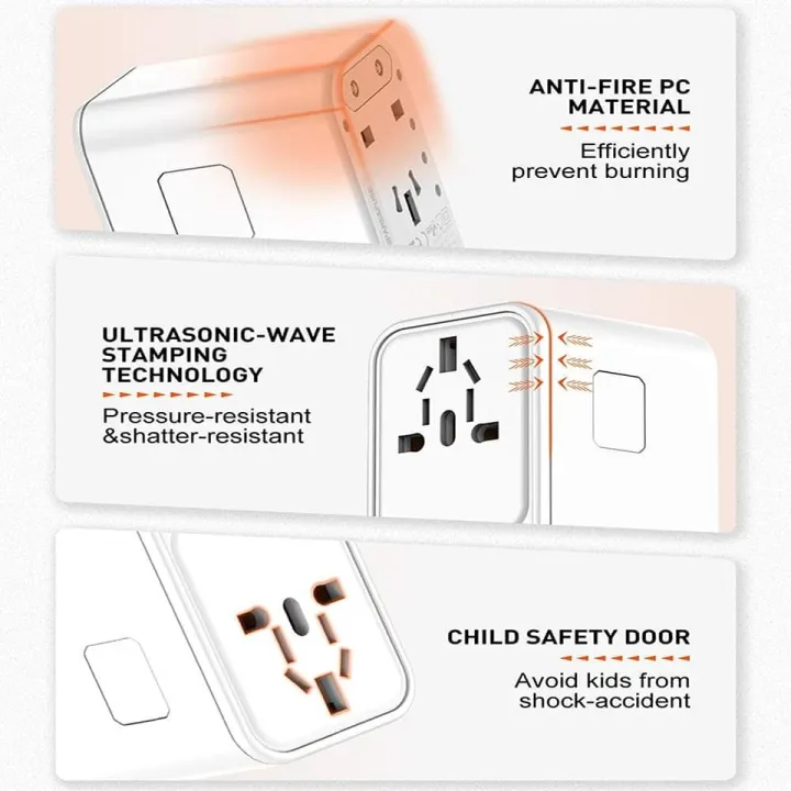 Ldnio%20Z6%2065W%203%20USB%20Ports%20GaN%20Universal%20Travel%20Adapter%20-%20White%20-%20Image%207