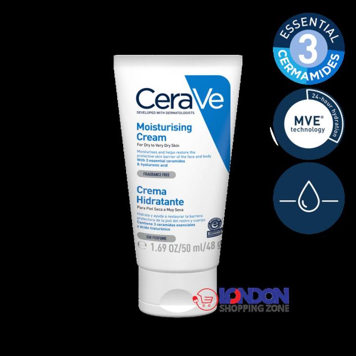 CeraVe Moisturising Cream 50ml UK