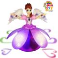 Princess Musical Dancing Doll & Rotating Angel Girl Flashing Lights with Music Gift Toy For Kids or Baby. 