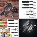 Zepter Kitchen tools Stainless Steel Kitchen Zepter (Black) -6 Pcs Set.