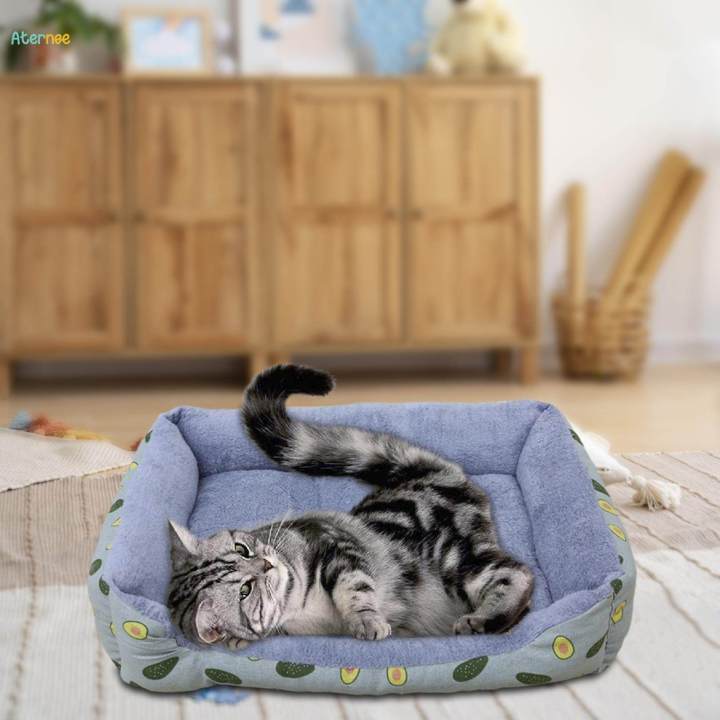 Rectangle%20Small%20Dogs%20Bed%20Comfort%20Puppy%20Bed%20Pet%20Cushion%20for%20Cats%20Kitten%2050cmx40cm%20-%20Image%203