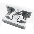 QUANBU 4Pcs Spring Loaded Door Easy Lock Stop Catch Release Clamp Double Roller Catch (Mp-4).