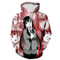New fashion boy girl kids Kakegurui long sleeve sweatshirts 3D printed hoodies pullover men women children streetwear jacket. 