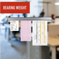 PDTYMWNG 2X Order ,Tab Restaurant Ticket Holder Wall-Mounted Order Pads for Food Hold Orders Receipt Holder 30cm. 