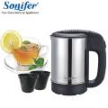 Sonifer Stainless Steel Portable Kettle 0.5 Liter (two plastic cups included) SF-2011. 