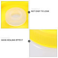 2 Plastic Squeeze Bottles Double-Headed Transparent Barbecue Sauce Bottle for Ketchup Seasoning Barbecue Sauce Seasoning. 