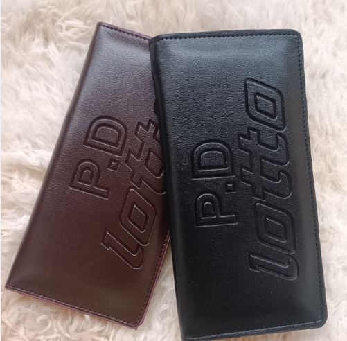 High quality Leather Long Wallet with Zipper mobile and card holder For Men