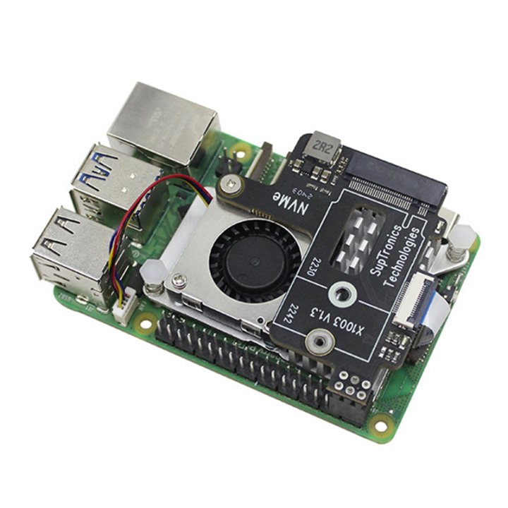 NAMUNY%20For%205%20PCIe%20to%20M.2%20NVMe%20HAT+Radiator+Case%20SSD%20MINI%20Adapter%20Board%20for%202242%202230%20NVMe%20SSD%20Expansion%20Board%20-%20Image%204