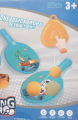1 Set Indoor Exercise Coordination Parent-child Interaction Hanging Ping-Pong Trainer 2 Rackets 3 balls set.