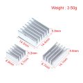 For Raspberry Pi 4 Heat Sink 3pcs Raspberry Pi 4B Aluminum Heatsink Radiator Cooling Kit Cooler for Raspberry Pi 4 Model B. 