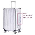 Luggage Cover Clear PVC Suitcase Cover for Carry on Luggage LX9F. 