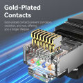 Vention Cat8 SFTP Gaming Ethernet Patch Cable 40Gbps 2000MHz Super Speed RJ45 Cat8 Network Cable Gold Plated Connector for Router Modem PC Laptop TV PS3 PS4 XBox CAT 8 Lan Cable RJ45 Cat8 Internet Cable. 
