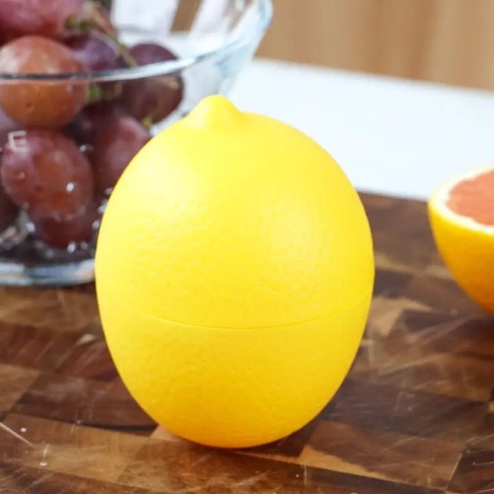 1pc%20Lemon%20Plastic%20Storage%20Box,%20Lemon%20Shaped%20Food%20Saver%20Storage%20Container,%20450ml/15.8oz%20-%20Image%202