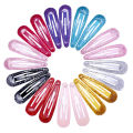 [Cutewomen2020] 20pcs Snap BB Hair Clip Candy Color Sweet Clip Hairpins Girls Baby Color Metal Barrettes Korean Hairclips hair accessories. 