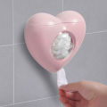 Heart Shape Wrap Storage Box Cling Film Organization Wall-mounted Dustproof BoxFood Cover Plastic Wrap Rack Home Kitchen Storage. 
