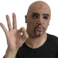 Unisex Gangster Bald Mask Horror Wrinkly Old Men Cosplay Bald Head Mask Halloween Party Carnival Funny Latex Mask Headgear.
