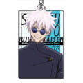 1pc Anime Jujutsu Kaisen Yuji Itadori Gojou Satoru Acrylic Pendant Keychain Keyring Decoration Collection Model Toy Cosplay.