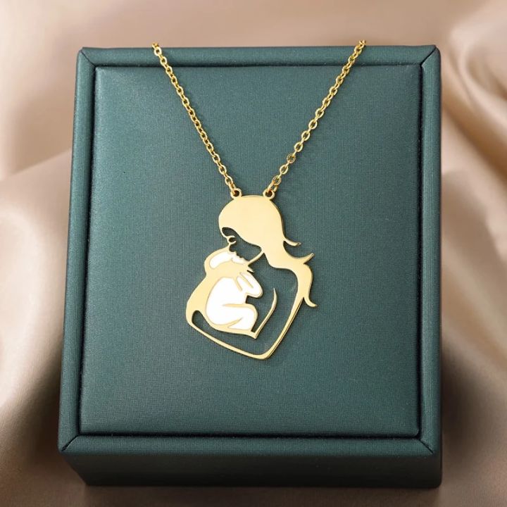 Mother's%20Day%20Mama%20Letter%20Pendant%20Necklace%20For%20Women%20Stainless%20Steel%20Mom%20Nameplate%20Clavicle%20Chain%20Choker%20Personality%20Jewelry%20Gift%20-%20Image%206