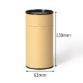 Accessories Multiple Sizes Packaging Boxes Kraft Paper Crafts Storage Box Cylindrical Cardboard Round Tube For Women Girls.