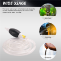 2M High Flow Siphon Hand Pump Portable Manual Car Fuel Transfer Pum.