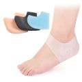 Anti Heel Crack Pad Socks for Pain Relief for Men and Women (Beige, Free Size) - 1 Pair Best Rate.